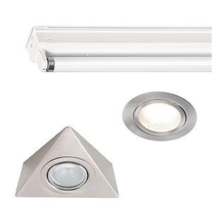 Luminaires à intégrer dans les meubles